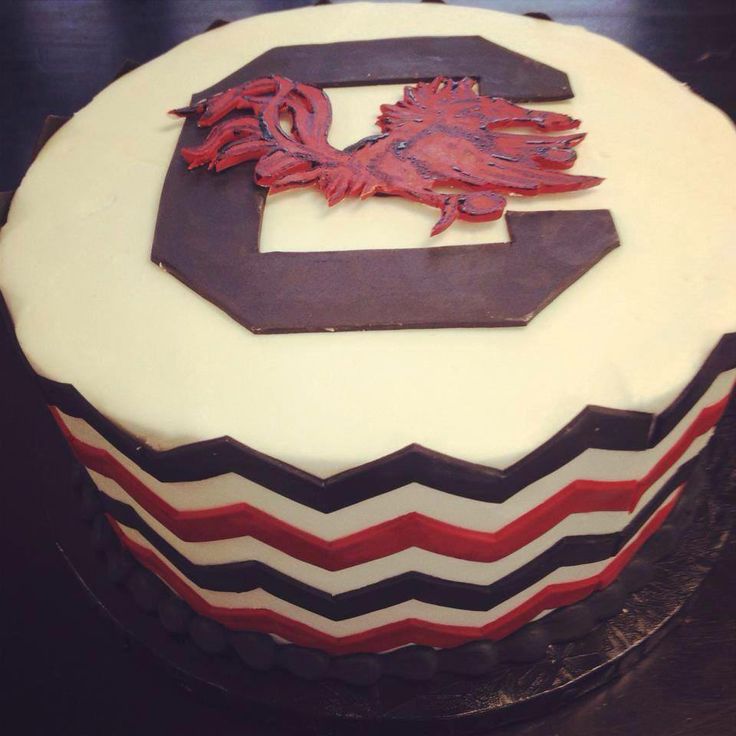 Gamecock Birthday Cake