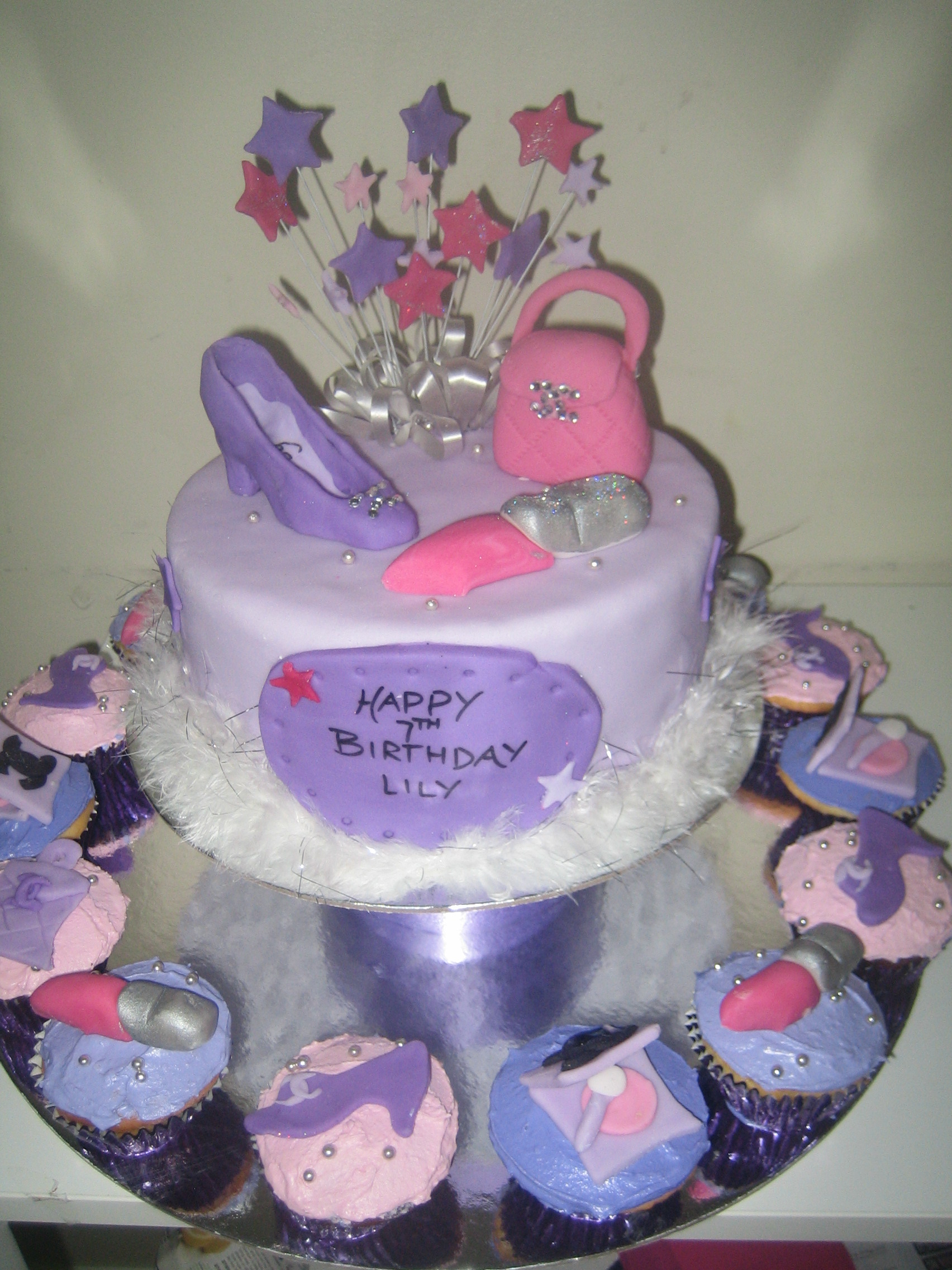 Glamour Girl Birthday Cake