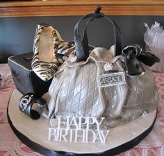 Glamour Girl Birthday Cake