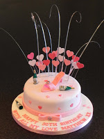 Glitz and Glamour Birthday Cake