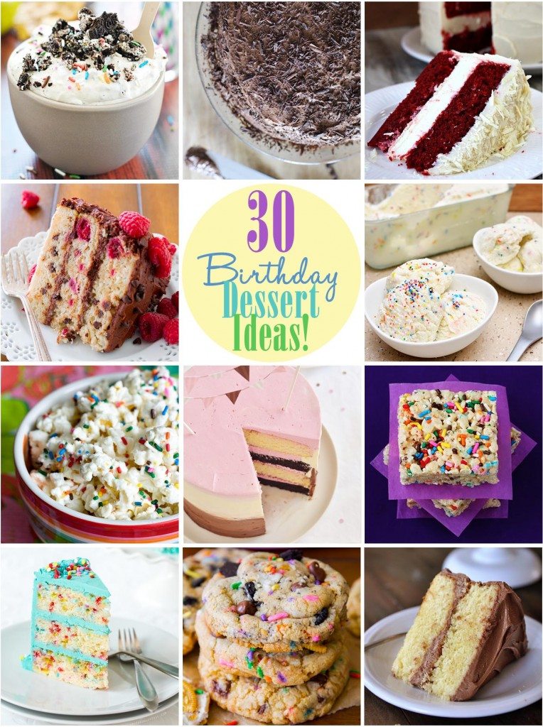 Good Birthday Dessert Ideas