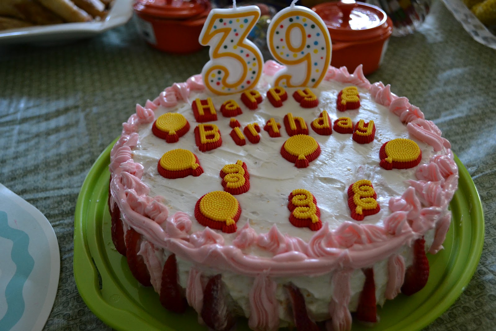 Happy 39th Birthday Cake