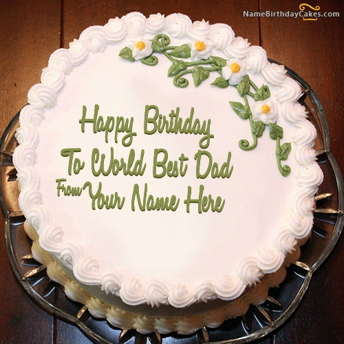 Happy Birthday Dad Cake