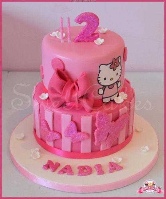 Hello Kitty 2 Tier Cake