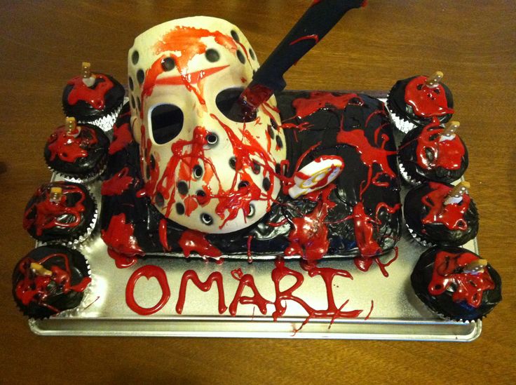 Horror Movie Themed Birthday Cakes