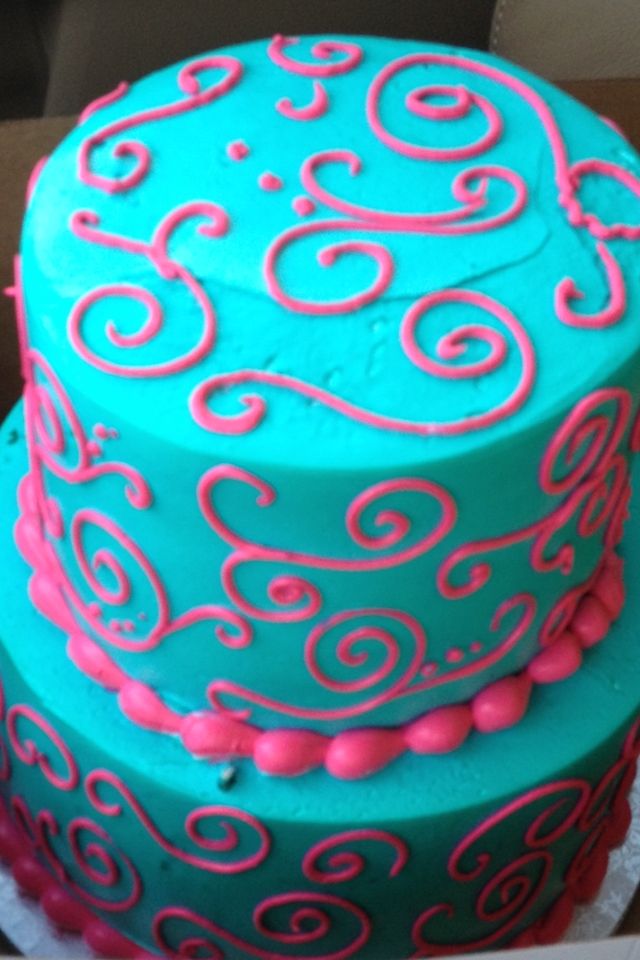 7 Photos of 9th Birthday Cakes For Teal