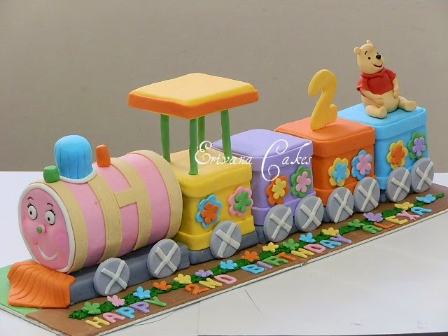 11 Photos of Train Birthday Cakes For Toddlers