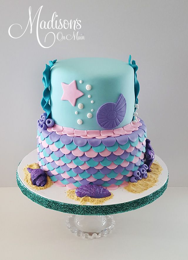 Little Mermaid Birthday Cake