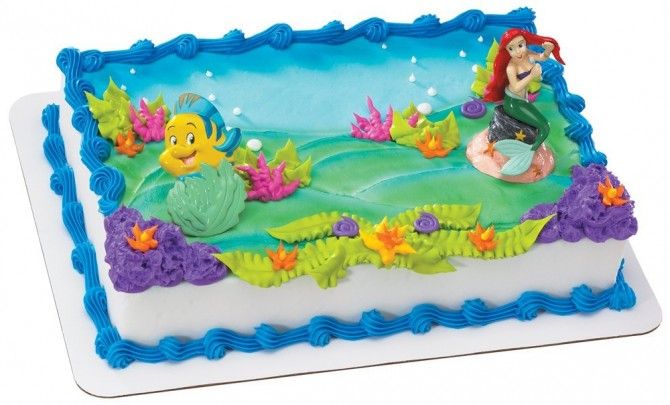 Little Mermaid Cake Decorating Kit