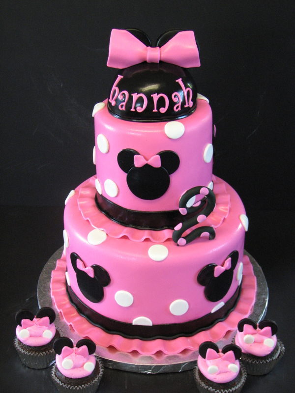 Minnie Mouse Birthday Cake