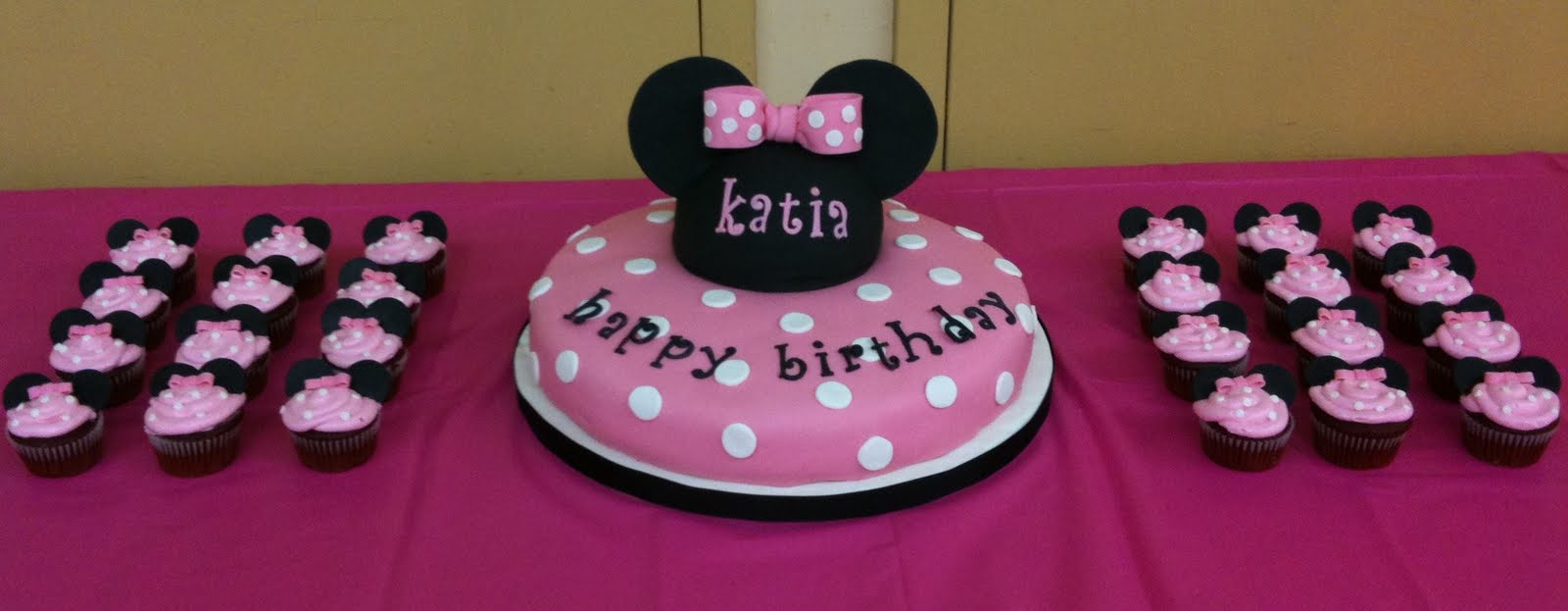 Minnie Mouse Cake Idea