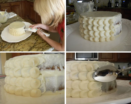 6 Icing Piping On Cakes Photo Piping Icing Cake Decorating