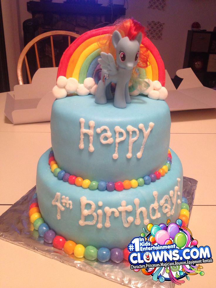 My Little Ponies Birthday Cake Pictures