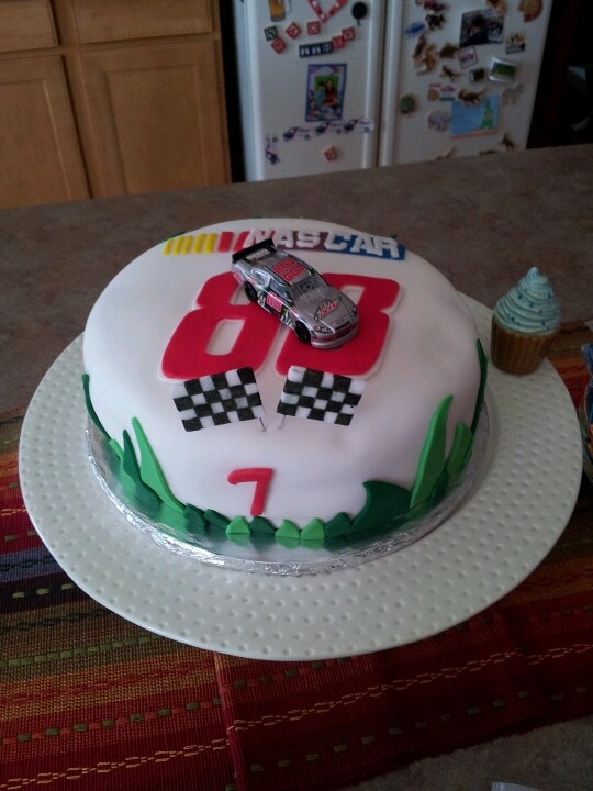 NASCAR Birthday Cake