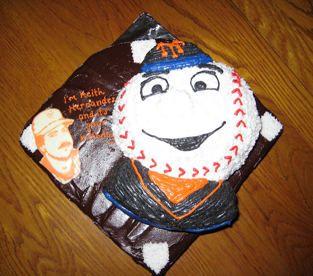 New York Mets Grooms Cake