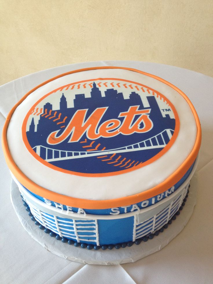 New York Mets Grooms Cake