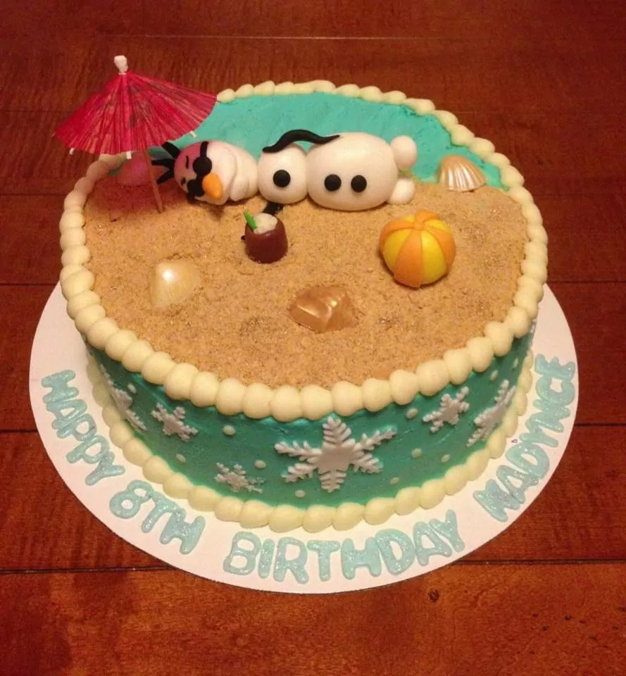 Olaf Summer Cake