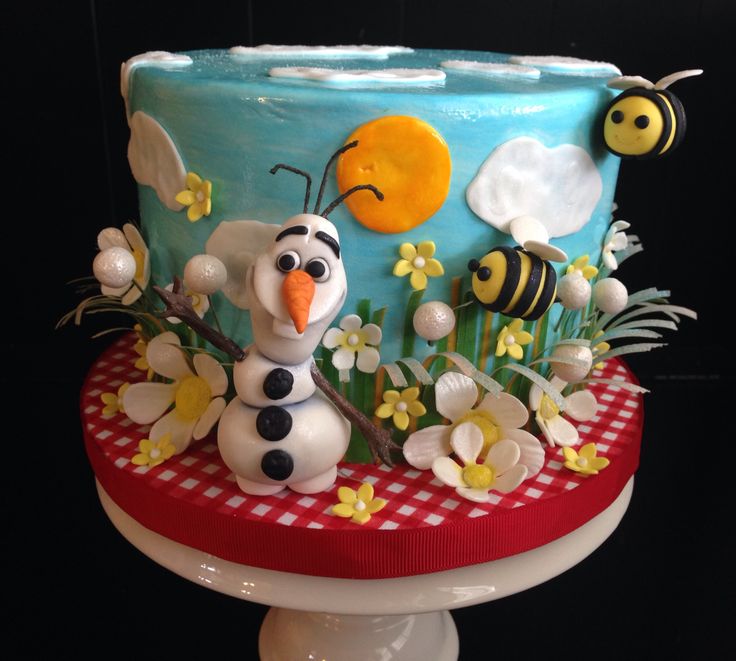 Olaf Summer Cake