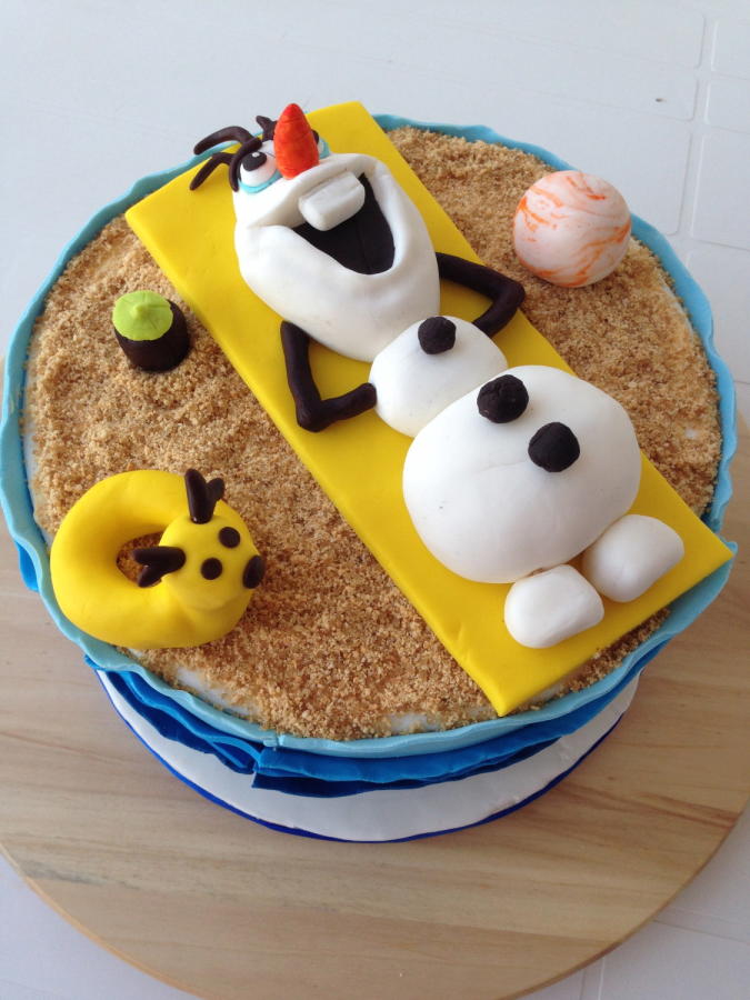 Olaf Summer Cake