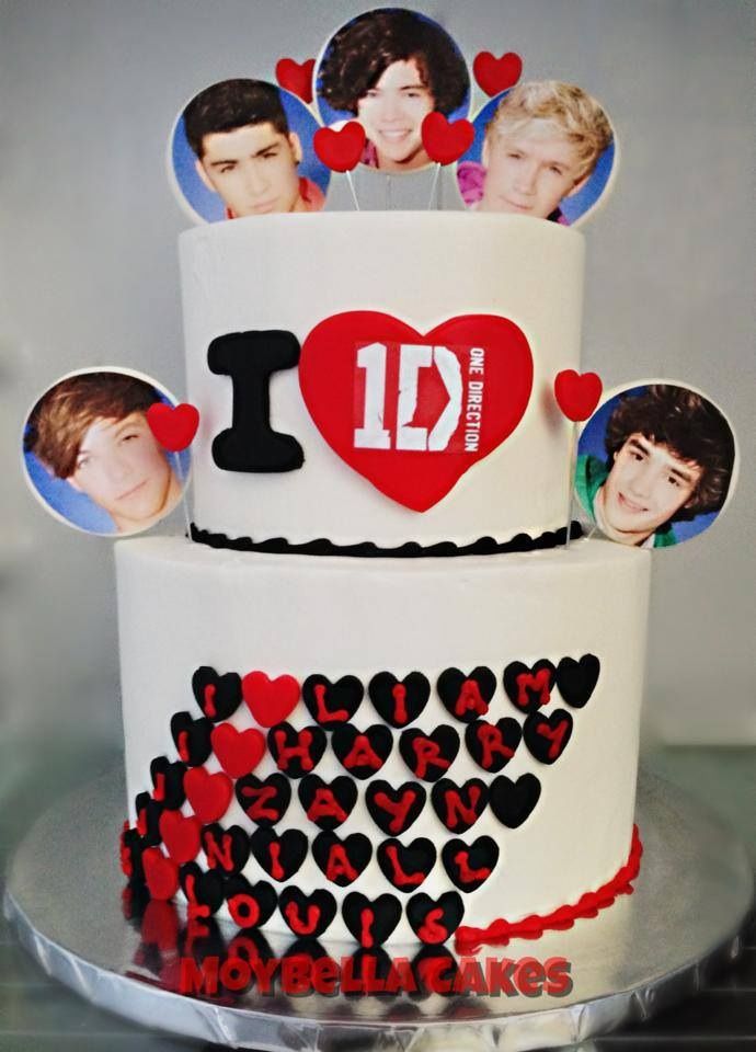 10 One Direction Cakes For Teens Photo One Direction Birthday