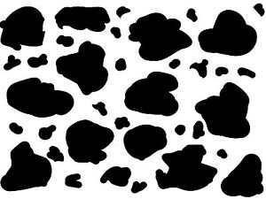 Patterns for Cow Print Cake