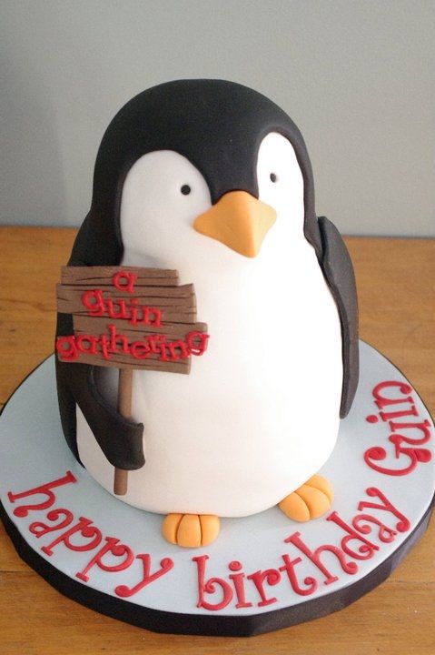 Penguin Cake