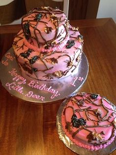 Pink Camo Birthday Cake Ideas