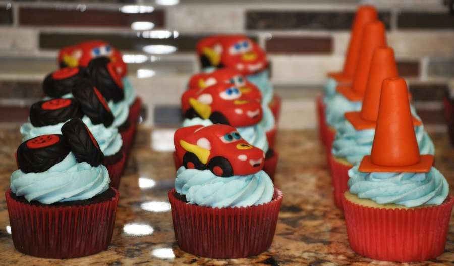 Pixar Cars Cupcakes