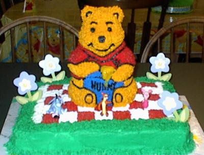 Pooh Bear Cake