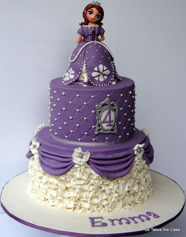 Princess Sofia Birthday Cake