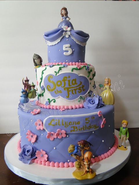 Princess Sofia the First Cake Ideas