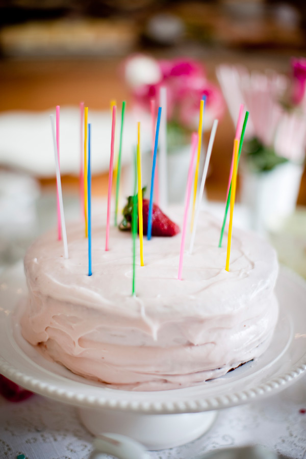 Rainbow Birthday Candles