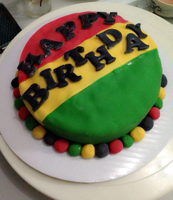 13 Photos of Jamaican Rasta Birthday Cakes