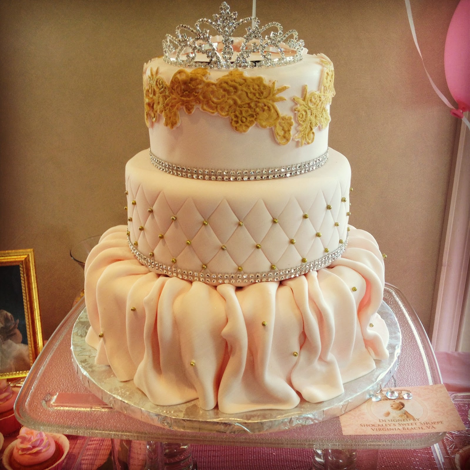 Royal Princess Birthday Cake