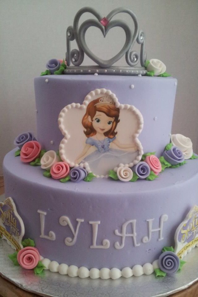 Sofia the First Birthday Cake Ideas