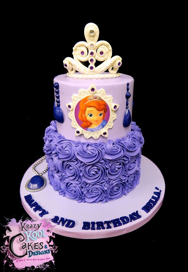 Sofia the First Birthday Cake Ideas