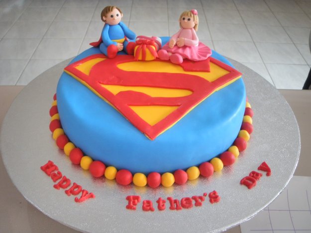 Super Dad Cake Father's Day