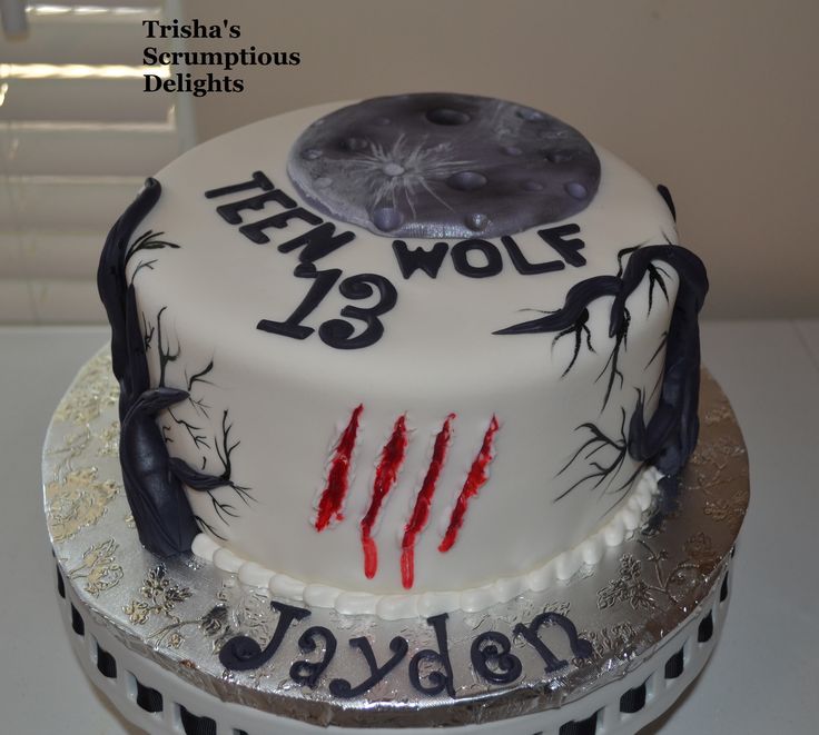 Teen Wolf Birthday Cake Ideas