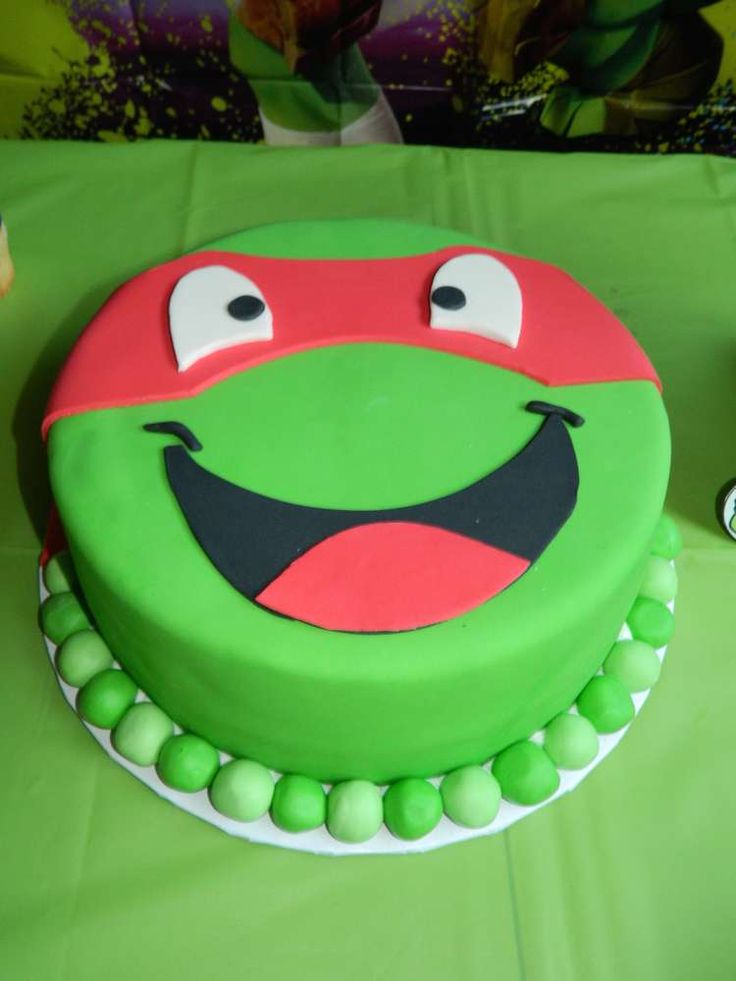 Teenage Mutant Ninja Turtles Birthday Cake Ideas