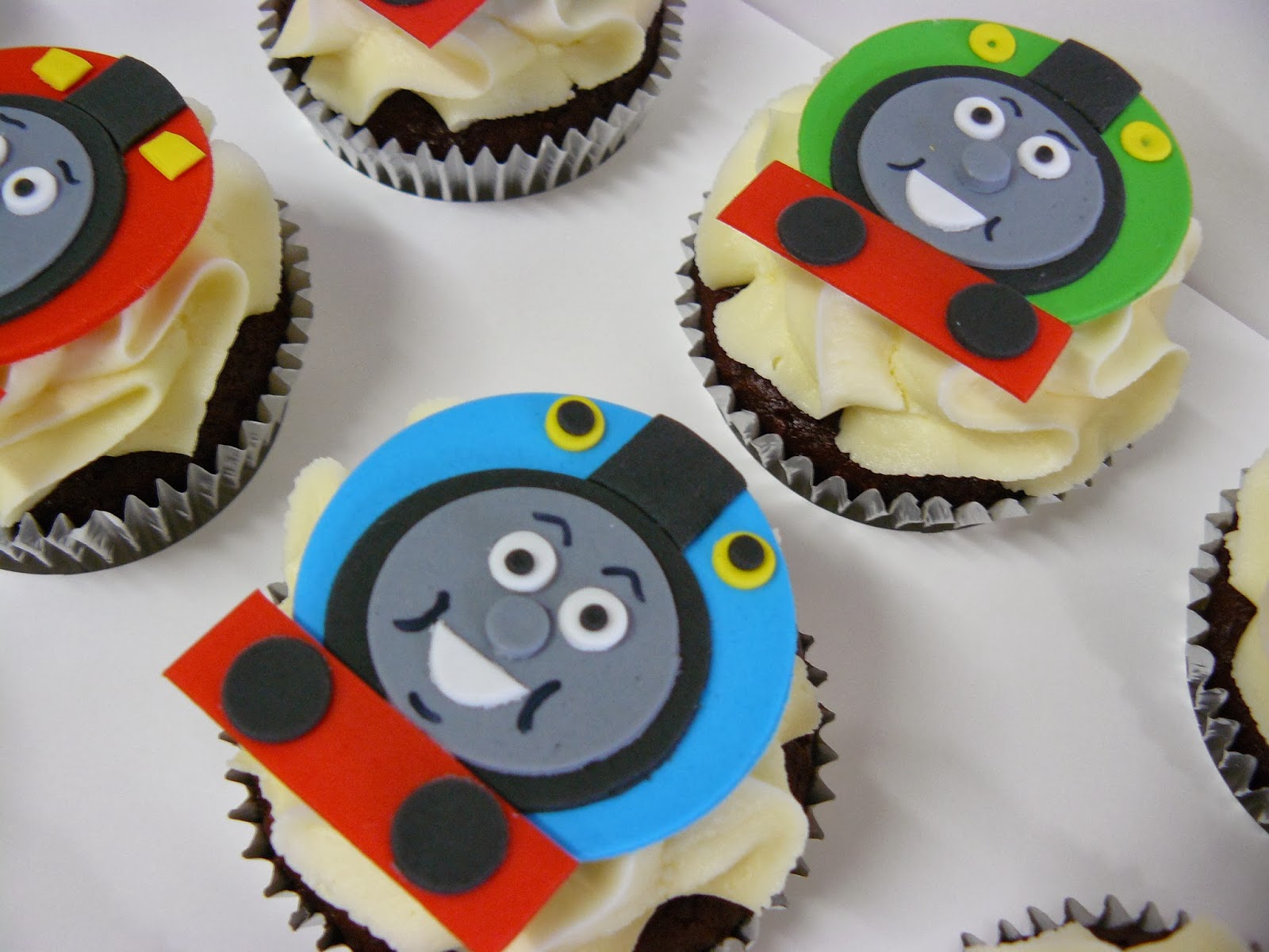 Thomas and Friends Cupcakes