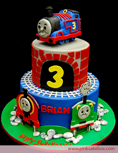 Thomas Train Birthday Cake