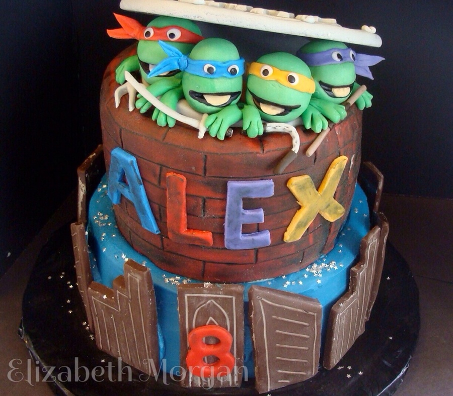 TMNT Birthday Cake