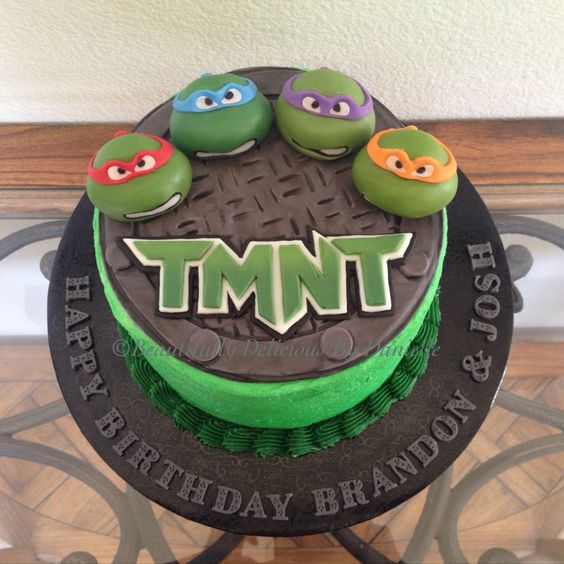 TMNT Birthday Cake