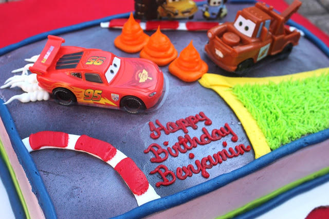 Walmart Cars Birthday Cake