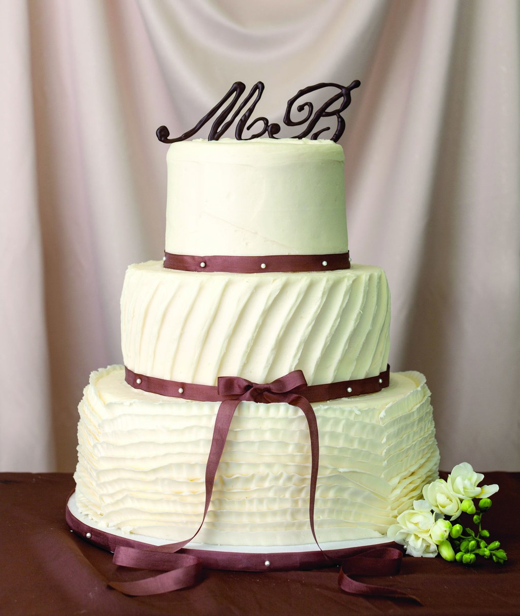 Wedding Cake without Fondant