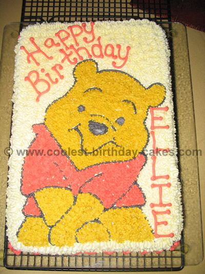 Winnie the Pooh Birthday Cake