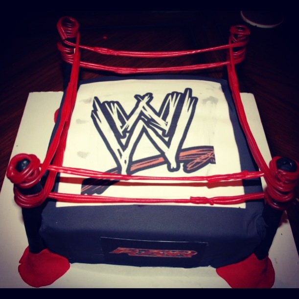 WWE Wrestling Birthday Cake Ideas