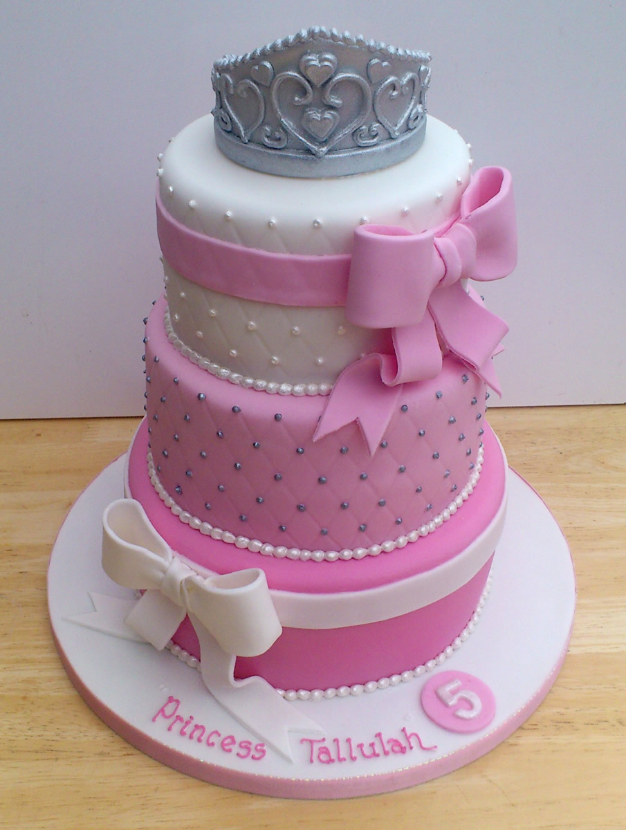 9 Photos of Tiered Princess Birthday Cakes