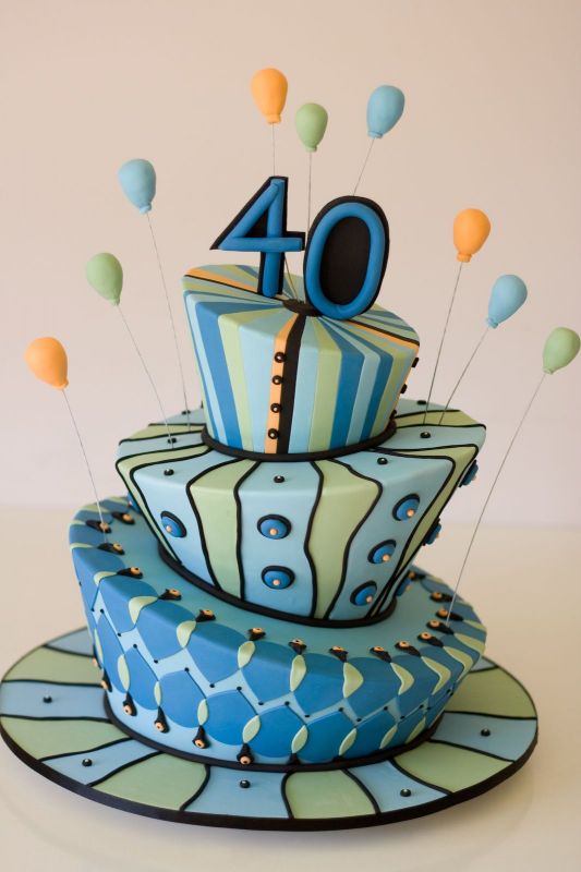 40th Birthday Cake Ideas for Women