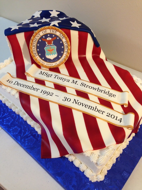 11 Photos of USAF Retirement Cakes